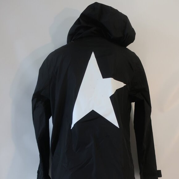 Womens Star Golden Goose GWP01032 (Item- 20) Black Windcheater Jacket 36 US/XXS - Picture 6 of 14